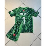 Breathless Türkiye Euro 2024 Mert Günok Kaleci Çocuk Forması - 13 - 14 Yaş - Yeşil