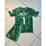 Breathless Türkiye Euro 2024 Mert Günok Kaleci Çocuk Forması - 3 - 4 Yaş - Yeşil