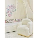 Breda Home Concept Teddy Gold Ayaklı Çocuk Bebek Koltuğu Sandalyesi - Sarı