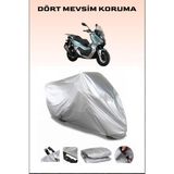Breen Arora Beatrix Uyumlu Motorsiklet Branda, Motor Örtüsü - Gri, Arka Çanta ve Kilit Uyumsuz