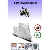 Breen Arora CR250 Için Kilit Uyumlu Motosiklet Branda, Güvenli, Su Geçirmez Dayanıklı Kumaş