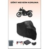 Breen Bmw F 900 Gs Adventure Uyumlu Siyah Motorsiklet Branda, Motor Örtüsü