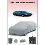 Breen Citroen Xsara Break ile Uyumlu Oto Branda, Araba Brandası, Su ve Güneş Geçirmez Araba Çadırı - Gri