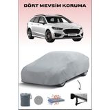 Breen Ford Mondeo Hatchback ile Uyumlu Oto Branda, Araba Brandası, Su ve Güneş Geçirmez Araba Çadırı - Gri