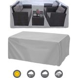 Breen Gri Bahçe Masa ve Sandalye Brandası Su Geçirmez 200 x 150 x 80 cm Koruma Örtüsü