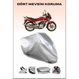 Breen Honda Cbf 150 Uyumlu Motorsiklet Branda, Motor Örtüsü - Gri, Arka Çanta ve Kilit Uyumsuz