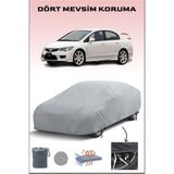 Breen Honda Civic Type-R 2006 - 2007 Araba Brandası Oto Branda - Gri