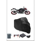 Breen Kawasaki Z 500 Se Uyumlu Siyah Motorsiklet Branda, Motor Örtüsü