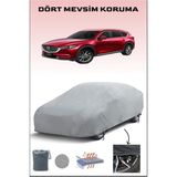 Breen Mazda Cx-8 ile Uyumlu Oto Branda, Araba Brandası, Su ve Güneş Geçirmez Araba Çadırı - Gri