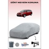 Breen Mazda Mpv 3 ile Uyumlu Oto Branda, Araba Brandası, Su ve Güneş Geçirmez Araba Çadırı - Gri