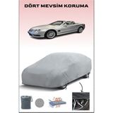 Breen Mercedes Sl-Serisi (R230) 2001 - 2006 Araba Brandası Oto Branda - Gri