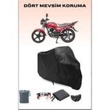 Breen Mondial 100 Mg Superboy Uyumlu Siyah Motorsiklet Branda, Motor Örtüsü