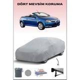 Breen Opel Tigra B Twintop ile Uyumlu Oto Branda, Araba Brandası, Su ve Güneş Geçirmez Araba Çadırı - Gri