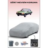 Breen Peugeot 305 1 ile Uyumlu Oto Branda, Araba Brandası, Su ve Güneş Geçirmez Araba Çadırı - Gri