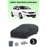 Breen Siyah, Peugeot 308 Oto Branda, Araba Brandası, Koruma Örtüsü, Toz ve Su Geçirmez