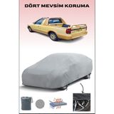 Breen Skoda Felicia 1 Fun ile Uyumlu Oto Branda, Araba Brandası, Su ve Güneş Geçirmez Araba Çadırı - Gri