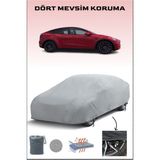 Breen Tesla Motors Model Y 2019 - 2021 Araba Brandası Oto Branda - Gri