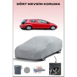Breen Toyota Aygo 3 Kapılı 2009 - 2014 Araba Brandası Oto Branda - Gri