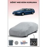 Breen Toyota Corolla Fielder 1x ile Uyumlu Oto Branda, Araba Brandası, Su ve Güneş Geçirmez Araba Çadırı - Gri