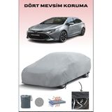 Breen Toyota Corolla Touring Sports Xıı ile Uyumlu Oto Branda, Araba Brandası, Su ve Güneş Geçirmez Araba Çadırı - Gri