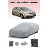 Breen Toyota Corolla Verso 1 ile Uyumlu Oto Branda, Araba Brandası, Su ve Güneş Geçirmez Araba Çadırı - Gri
