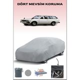 Breen Toyota Corolla Wagon 4 ile Uyumlu Oto Branda, Araba Brandası, Su ve Güneş Geçirmez Araba Çadırı - Gri