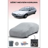Breen Toyota Corolla Wagon 8 ile Uyumlu Oto Branda, Araba Brandası, Su ve Güneş Geçirmez Araba Çadırı - Gri