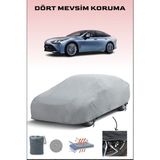 Breen Toyota Mirai 2 ile Uyumlu Oto Branda, Araba Brandası, Su ve Güneş Geçirmez Araba Çadırı - Gri