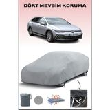 Breen Volkswagen Golf 8 Alltrack ile Uyumlu Oto Branda, Araba Brandası, Su ve Güneş Geçirmez Araba Çadırı - Gri