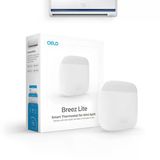 Breez Lite | Mini Split, Pencereli, Portatif Klimalar Ve Isı Pompaları İçin Akıllı Ac Kontrol Cihazı | Ücretsiz Uygulama, Abonelik Yok | Alexa, Google, Siri Kısayolları, Smartthings, Ifttt (Beyaz)