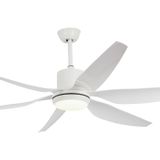 Breeze DC Motor Beyaz - 168 Cm. Aydınlatmalı Tavan Vantilatörü