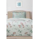 Breeze Doğal Rapsodi Tek Kişilik Yatak Örtüsü 180X240 - Çok Renkli - 180 x 240 cm
