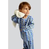 Breeze Erkek Bebek Pijama Takımı Renk Üçgeni 9 Ay-3 Yaş, Açık Mavi - 1,5 Yaş