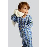 Breeze Erkek Bebek Pijama Takımı Renk Üçgeni 9 Ay-3 Yaş, Açık Mavi