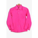 Breeze Erkek Çocuk Basic Pembe 6-10 Yaş Gömlek
