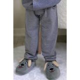 Breeze Erkek Çocuk Eşofman Altı Cepli 3-8 Yaş, Koyu Gri Melanj - 6 Yaş