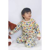 Breeze Erkek Çocuk Eşofman Takımı Zebra Mecarası 1.5-5 Yaş, Krem - 2 Yaş