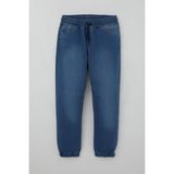 Breeze Erkek Çocuk Jean Pantolon Beli Paçası Lastkli Bağcıklı 6-10 Yaş, Mavi - 7 Yaş