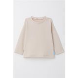Breeze Erkek Çocuk Uzun Kollu Tişört Basic Bej (1-4 Yaş)