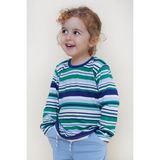 Breeze Girls & Boys Erkek Bebek Uzun Kollu Tişört Renkli Çizgili 9 Ay-3 Yaş, Karışık Renk - 2 Yaş