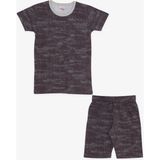 Breeze Girls & Boys Erkek Çocuk Pijama Takımı Desenli 4-8 Yaş, Kahverengi - 6 Yaş