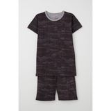 Breeze Girls & Boys Erkek Çocuk Pijama Takımı Desenli 4-8 Yaş, Kahverengi - 7 Yaş