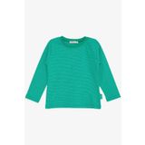 BREEZE GİRLS & BOYS Erkek Çocuk Uzun Kollu Tişört Çizgili 3-7 Yaş, Yeşil
