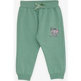 Breeze Kız Bebek Eşofman Altı Bebek Fil Baskılı 6 Ay-2 Yaş, Mint Yeşili