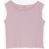 Breeze Kız Çocuk Crop Tişört Fitilli Pudra (8-14 Yaş) - 9 Yaş