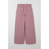 Breeze Kız Çocuk Gabardin Pantolon Geniş Paça Beli Lastikli 5-9 Yaş, Gülkurusu - 7 Yaş
