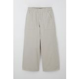 Breeze Kız Çocuk Gabardin Pantolon Geniş Paça Beli Lastikli 5-9 Yaş, Taş