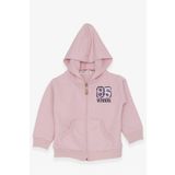 Breeze Kız Çocuk Hırka Nakışlı Pullu 1.5-5 Yaş, Pudra