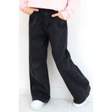 Breeze Kız Çocuk Jean Pantolon Taşlı Cepli 5-9 Yaş, Siyah