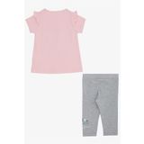 Breeze Kız Çocuk Kapri Taytlı Takım Çifti Kız Baskılı 1-4 Yaş, Pembe